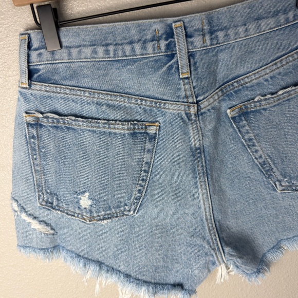 Agolde High-Rise Vintage Parker Jean Shorts - Picture 8 of 11